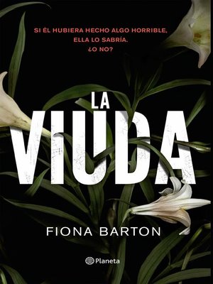 cover image of La viuda